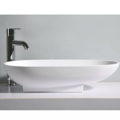 artificial stone resin hotel project bathroom countertop basin