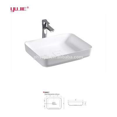 solid surface stone resin basin-stone sink-M657